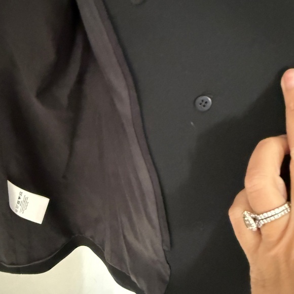 Veronica Beard Miller Dickey Jacket-  Black Blazer with Silver Buttons - Picture 14 of 17